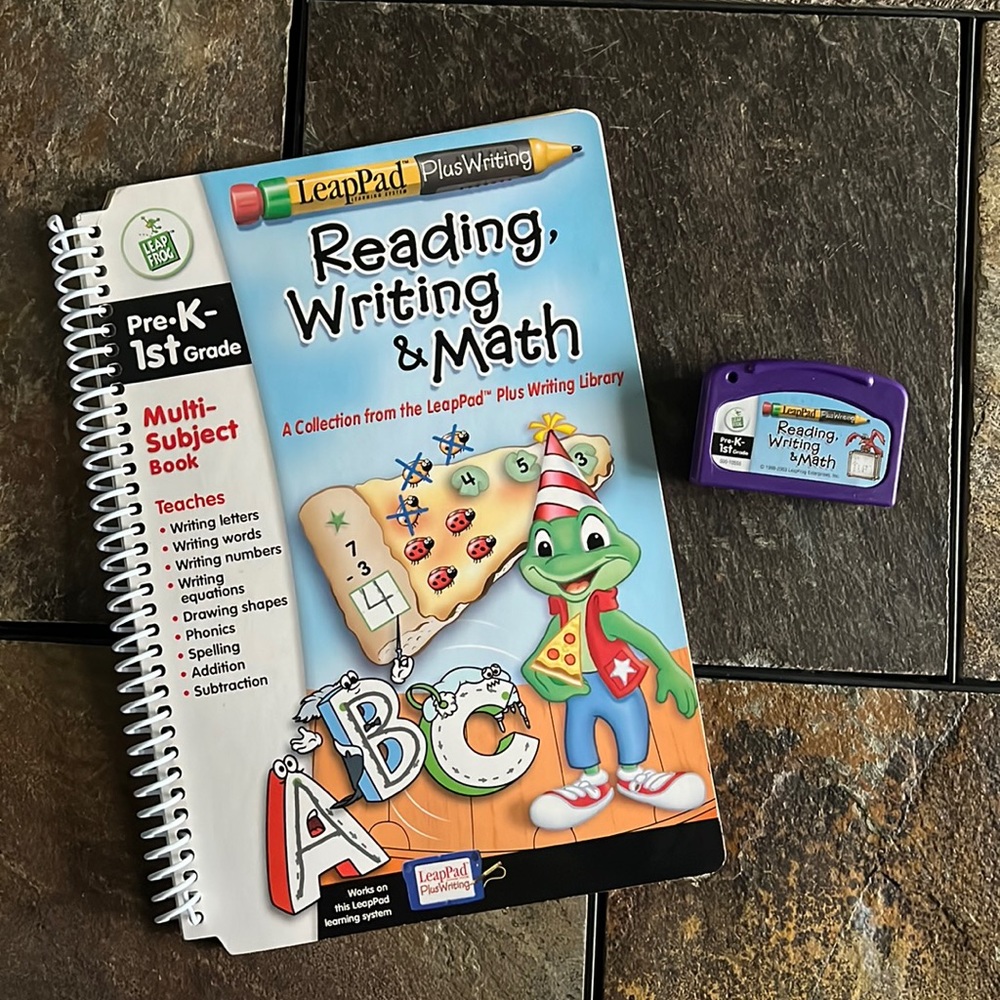 Vintage LeapPad Plus Writing, Reading, Writing, & Math